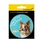 Pawsitive Vibes - Magnetic License Disc Holder
