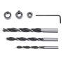 Tool Universal Woodworking Surface Milling Drill Bit Set Of 7
