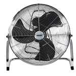 Floor Fan - 3 Blades Chrome
