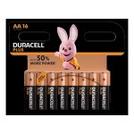 Duracell Plus AA Alkaline Batteries - 16 Pack - 1.5V (LR6/MN1500) - Livestainable
