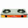 2 Burner Stainless Steel Gas Stove