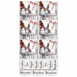 MINI Tear Resistant Deco Print Farm Animals + -10CM