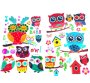 Kids 5D Wall Art Stickers Sheet Owl - 2-PACK Bundle - Option 2