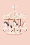 Carousel - Wall Art Print - A1