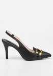 Lexi 7 Court Heel - Black