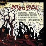Arvo Part: Berliner Mass magnificat seven Magnificat Antiphons .. Cd
