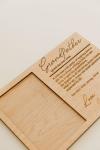 Wooden Frame "grandfather" - Afrikaans