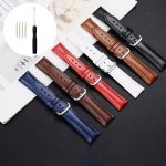 Genuine Leather Cowhide Watch Band For Men And Women Replacement Wrist Strap Watch Accessories Ideal Choice For Gifts