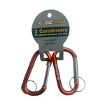 OZtrail Carabiners 8MM Twin Pack