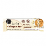 Keto Collagen Bar White Choc Peanut Butter 52G
