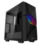 Deep Cool Cyclops Atx Mid-tower With 1X Front CF120 120MM Argb Fan- Black