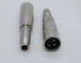 Cyberdyne Adaptor XLR-6.35MM Mono Female