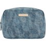 Clicks Denim Toiletry Bag Glitter