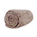 Hotel Fur Pile Cobblestone Blanket