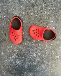 Crocs Red And Blue Shoes Size 6