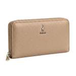 Polo Lyon Zip Around Purse In Taupe - Taupe Onesize