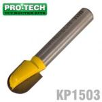 PRO-TECH Round Nose Veining Bit One Flute 1 4' X 5 16' 1 4' Shank