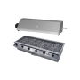 Sizzler - 6 Burner Gas Braai With Rotisserie Dome