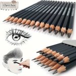 12PCS Boxed 2H-8B Professional Sketch Pen Set Stationery Set For Sketching Drawing Painting Art Pencil