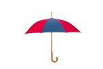 23" Wooden Shaft And Hooked Handle Umbrella