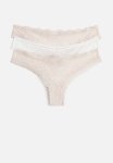3-PACK Lace Brazilian Briefs - Pink