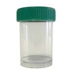 Specimen Jar With Screw Lids Green 50ML- 25S