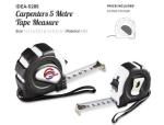Carpenters 5 Metre Tape Measure - Solid White