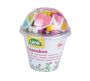 Wooden Beads Arts & Crafts Jewellery Set: Cupcakes Pink - 206 Pieces