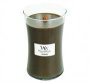 Oudwood Large Jar - Large Jar Candle Oudwood Scent Natural Wood Wick For A Crackling Fireplace Sound High-quality Soy Wax Blend - Burn