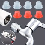 5 20 50 100PCS Faucet Leak Seal Gaskets Faucet Triangle Valve Plugs Universal Hot & Cold Sleeve Fittings Hose Seal Gaskets Rubbe