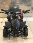 50CC 2T Econo Air Cooled 3HP MINI Quad With Rubber Wheels - Carbon Design 4-10 Years