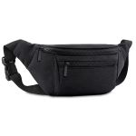 Black Outdoor Portable Waist Bag