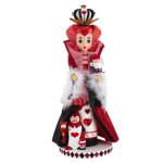 17.5 Inch Holly Wood Queen Of Hearts Nut