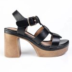 Madison Hi Platform Clog - Black - 8