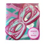 Purple Fairy Wings And Mask