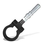 Gaolaosy Car Front Bumper Tow Hook Trailer Grappling Hook With Screw-in Design Waterproof Bumper Pull Ring Decoration Foldable V