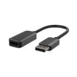 Belkin - Active Display Port Male To HDMI 4K 60HZ Female Adapter - Black