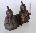 Pair Chinese Soldier Bookends – 21X29X10CM