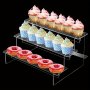 Transparent Acrylic Display Stand With 2-5 Layers Multi-functional Jewelry Organizer For Makeup Accessories And More