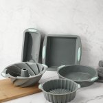 Oval Silicone Baking Mold For Cakes Cookies & Toast - Non-stick Heat Resistant Kitchen Tool