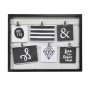 Metal Clips Frame Black 45X35X2CM