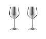 Two Stainless Steel Wine Glasses Unbreakable Wine Glasses For Travel