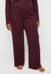Cotton On Plus Super Soft Ribbed Straight Leg Pant - Dark Oak