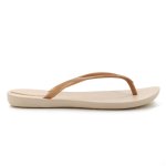 Wave Sandals - Beige gold Patent - 8