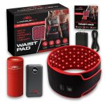 Luminousrlt Red Light Therapy Waist Belt For Body 216 Smd LED Infrared Therapy Wrap - Adjustable Infrared Red-light Device - Hig
