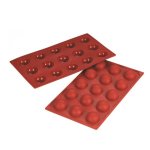 Silicone Mould – Sphere 40X 20MM