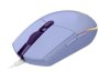 Logitech G203 Lightsync Gaming Mouse - Lilac