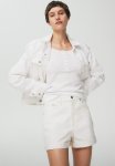 Mom Ultra High Denim Shorts - White