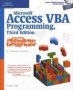 Microsoft Access Vba Programming For The Absolute Beginner   Paperback 3RD Revised Edition