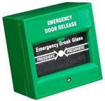 Hikvision DS-K7PEB Emergency Break Glass - Green